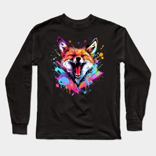 funny fox Long Sleeve T-Shirt